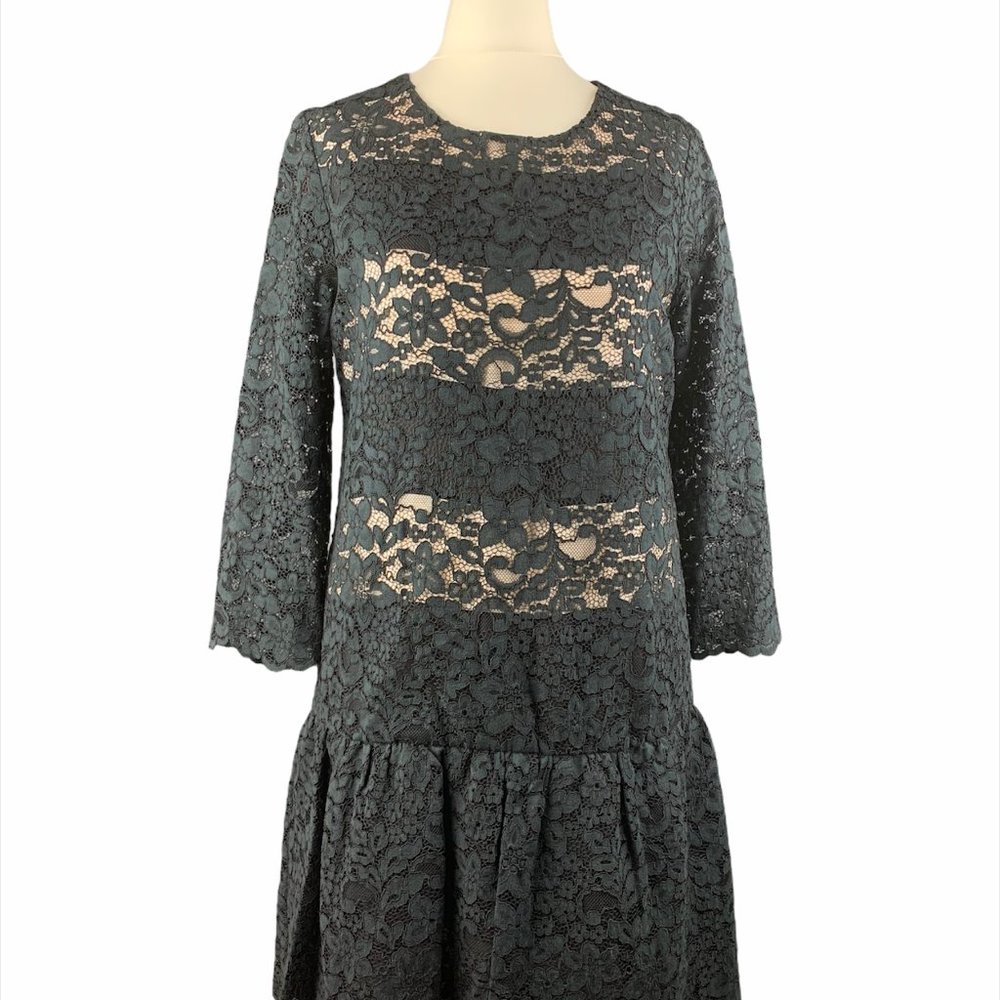 Sandro Black LBD in Lace  - FL-DR-001